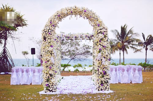 婚禮走道怎么設(shè)計(jì)更浪漫唯美 第1張