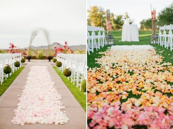 婚禮走道怎么設(shè)計(jì)更浪漫唯美 第3張