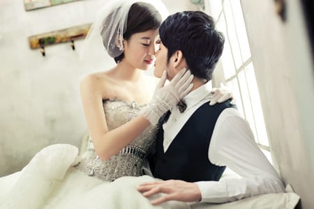 短發新娘如何巧妙設計發型