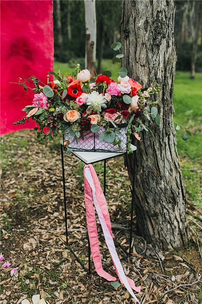 情人節主題婚禮推薦 富有水墨感  第2張