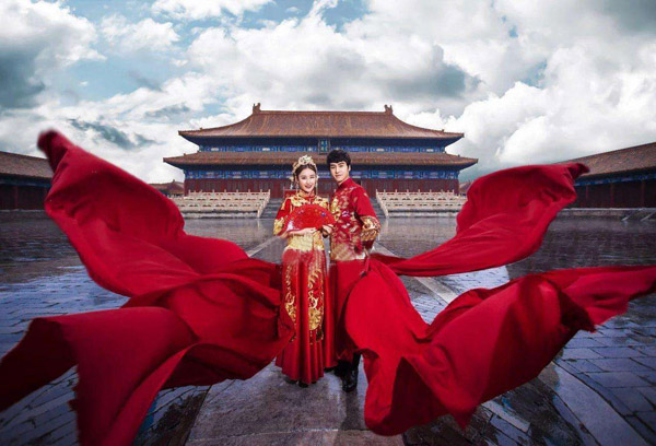 唐裝婚紗照怎么拍攝最好看  第1張