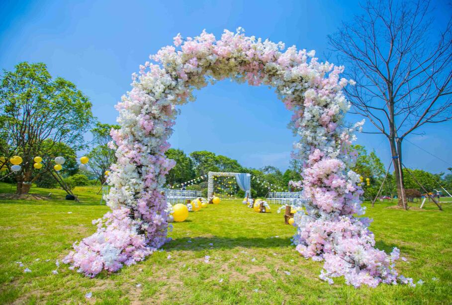 婚慶拱門 在婚禮上有什么作用  第1張
