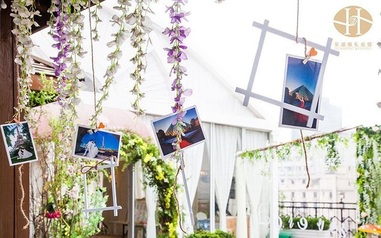 婚紗照在婚禮上有哪些用途？手把手教你用婚紗照布置婚禮  第11張