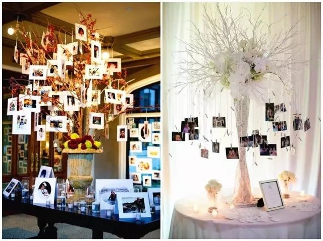 婚紗照在婚禮上有哪些用途？手把手教你用婚紗照布置婚禮  第12張