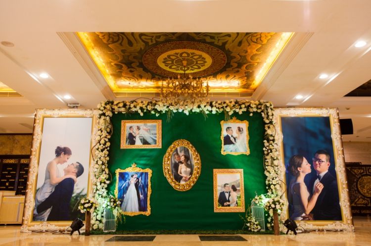 婚紗照在婚禮上有哪些用途？手把手教你用婚紗照布置婚禮  第14張