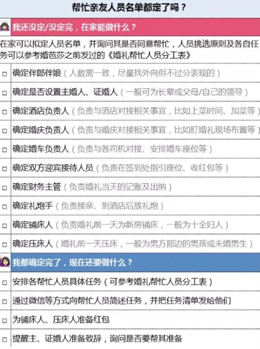 在家備婚超全計(jì)劃表 手把手教你足不出戶辦婚禮  第9張
