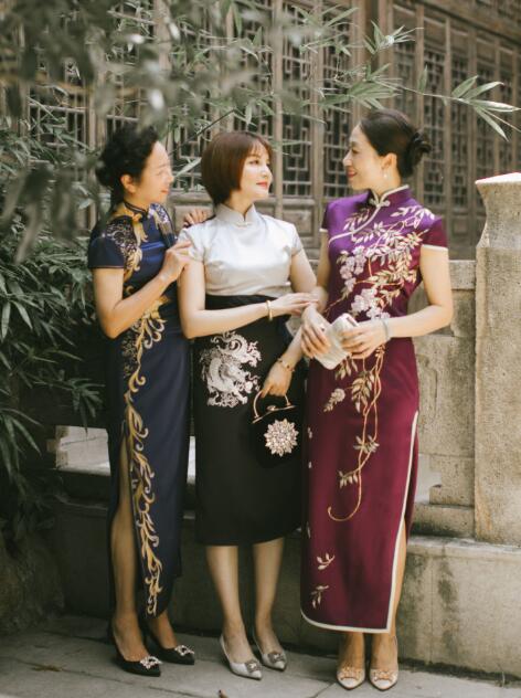 2021年婚禮婆婆服裝圖片大全欣賞  第4張