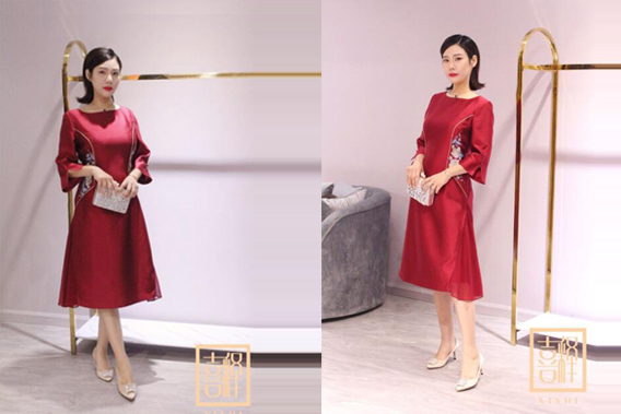 2021年婚禮婆婆服裝圖片大全欣賞  第1張