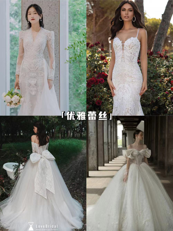 萬千少女的夢中主紗??20款法式婚紗禮服推薦合集 第4張
